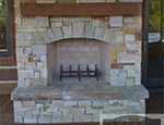 Masosn-Lite fireplace